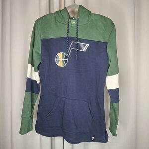 Fanatics Utah Jazz Performance Hoodie Women's Size Medium Multicolored EUC